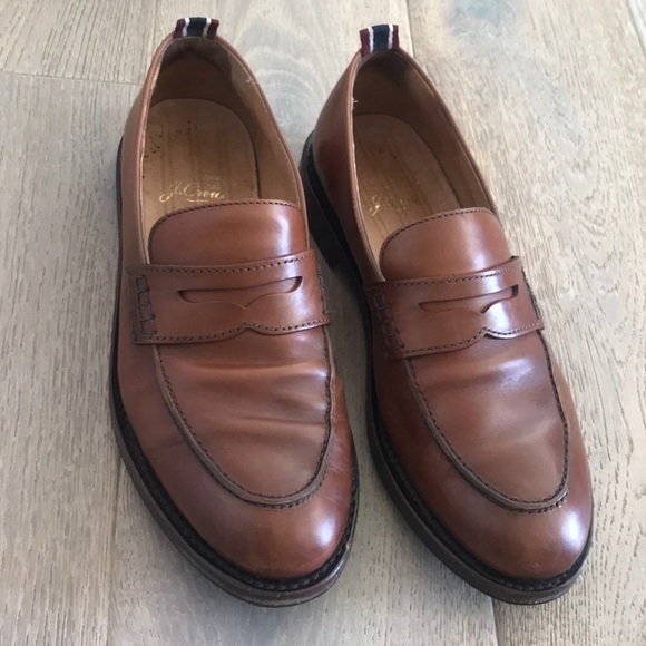 J. Crew Oar Stripe Penny Loafer, Mens size 8 - Picture 1 of 8